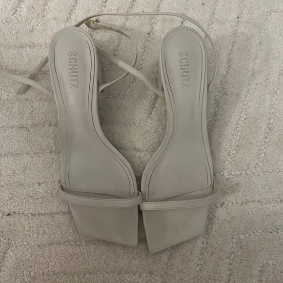 Schutz Kendall Leather Sandall Size 8.5 - Picture 7 of 12